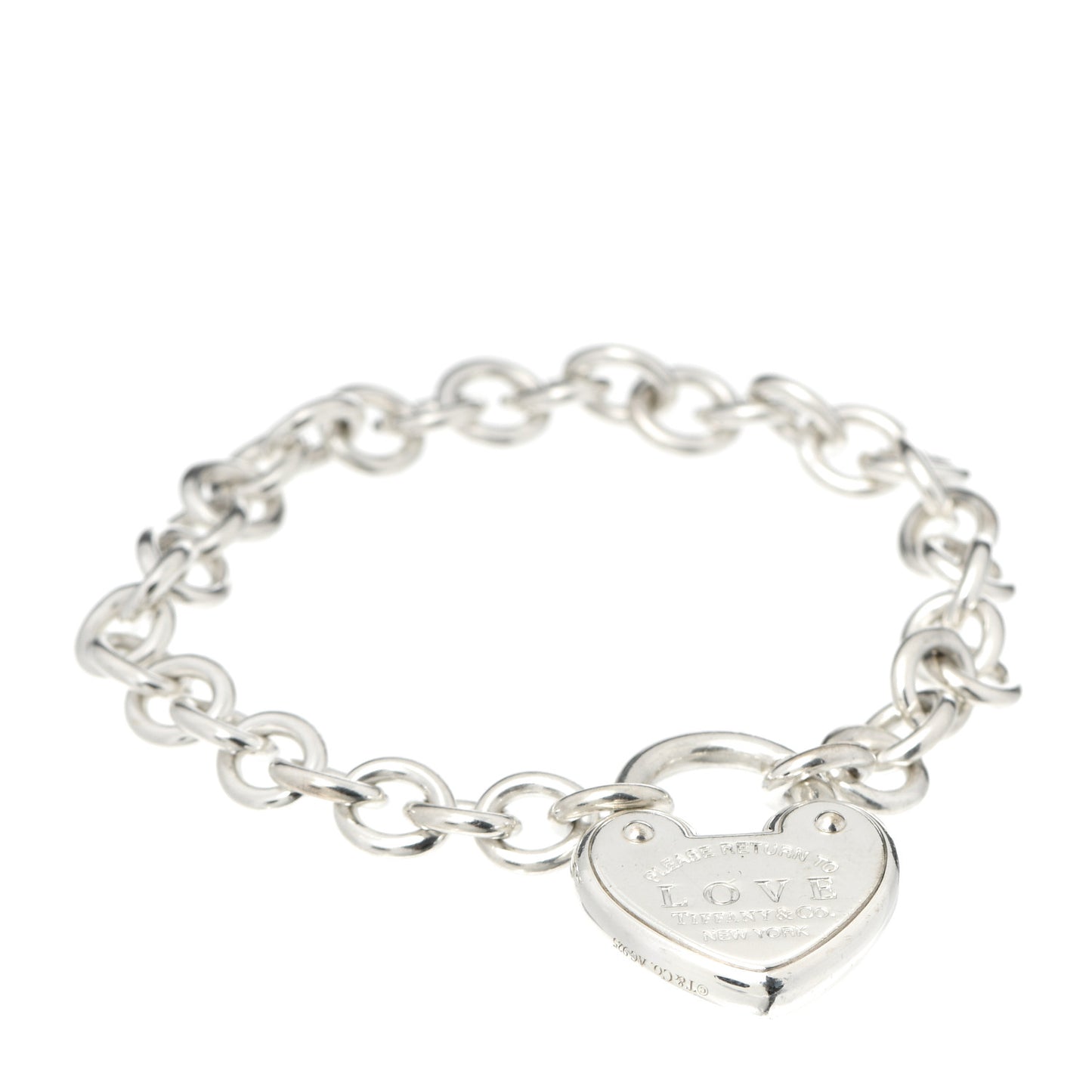 Sterling Silver Return to Tiffany Love Lock Bracelet