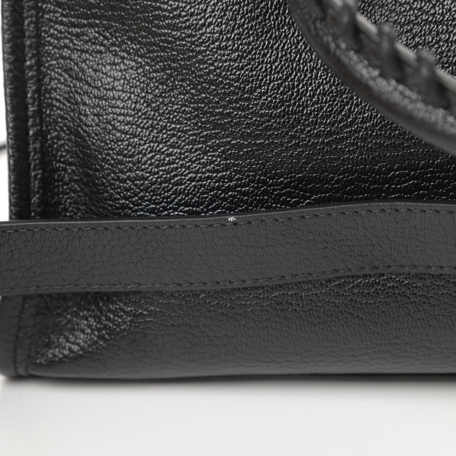 Balenciaga Chevre Black Metallic Edge Hardware S City Black 11 of 11