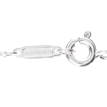 Tiffany Sterling Silver 16mm Elsa Peretti Open Heart Pendant Necklace 4 of 4