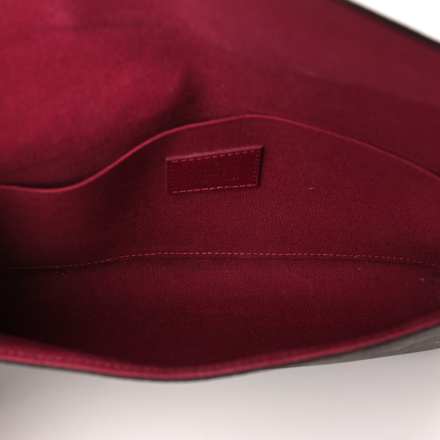 Monogram Pochette Felicie Chain Wallet Fuchsia