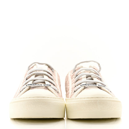 Christian Dior Canvas Oblique Walk'N'Dior Low Top Sneakers 38 Powder Nude 3 of 11