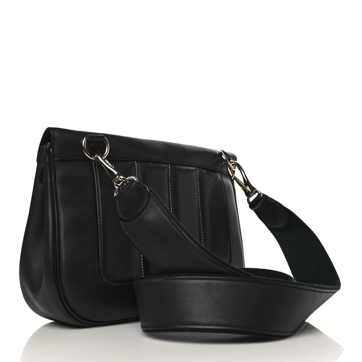 Hermes Veau Swift Sac Berline 28 Black 3 of 11