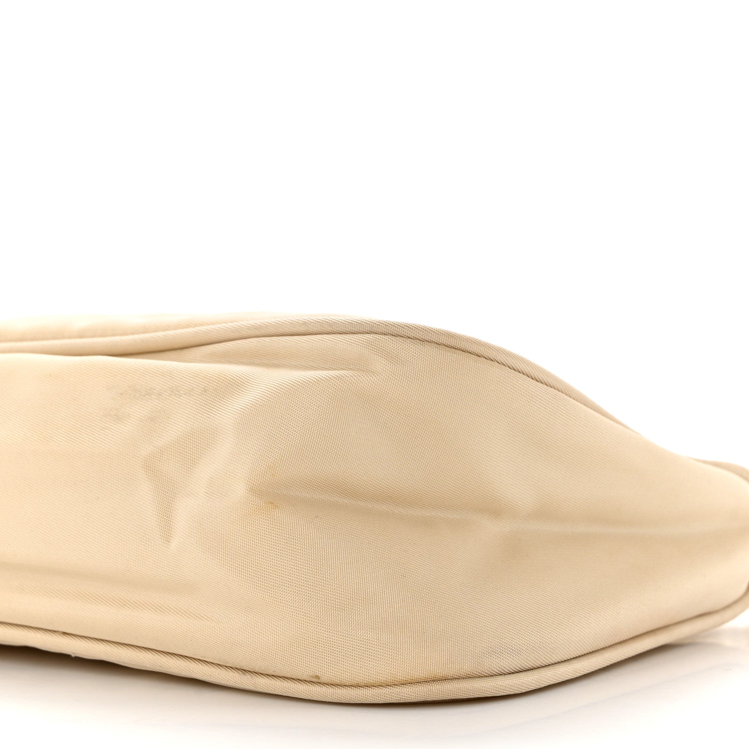 Prada Tessuto Nylon Pochette Beige 9 of 10
