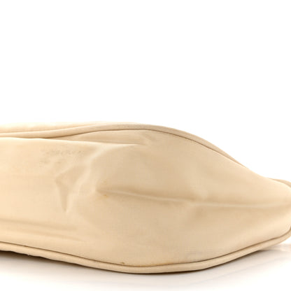 Prada Tessuto Nylon Pochette Beige 9 of 10