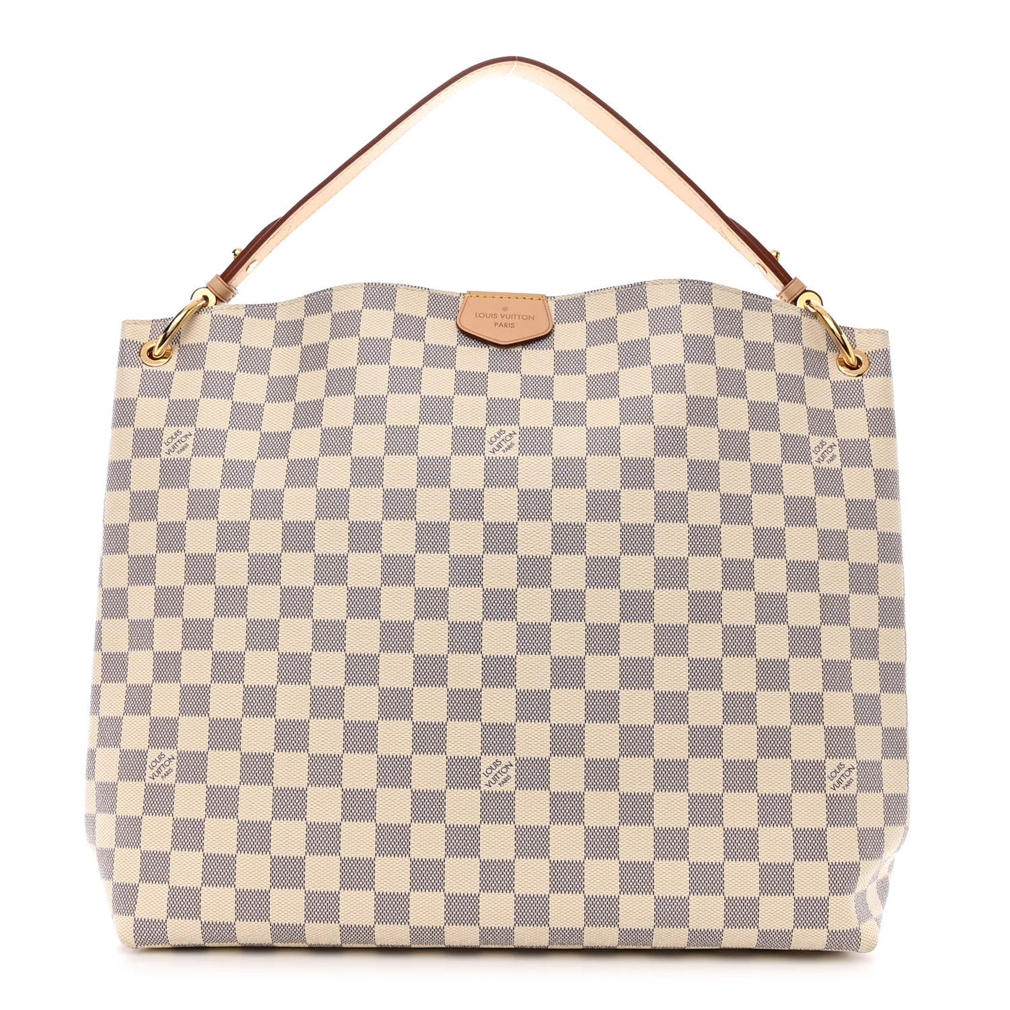 Damier Azur Graceful MM Rose Ballerine
