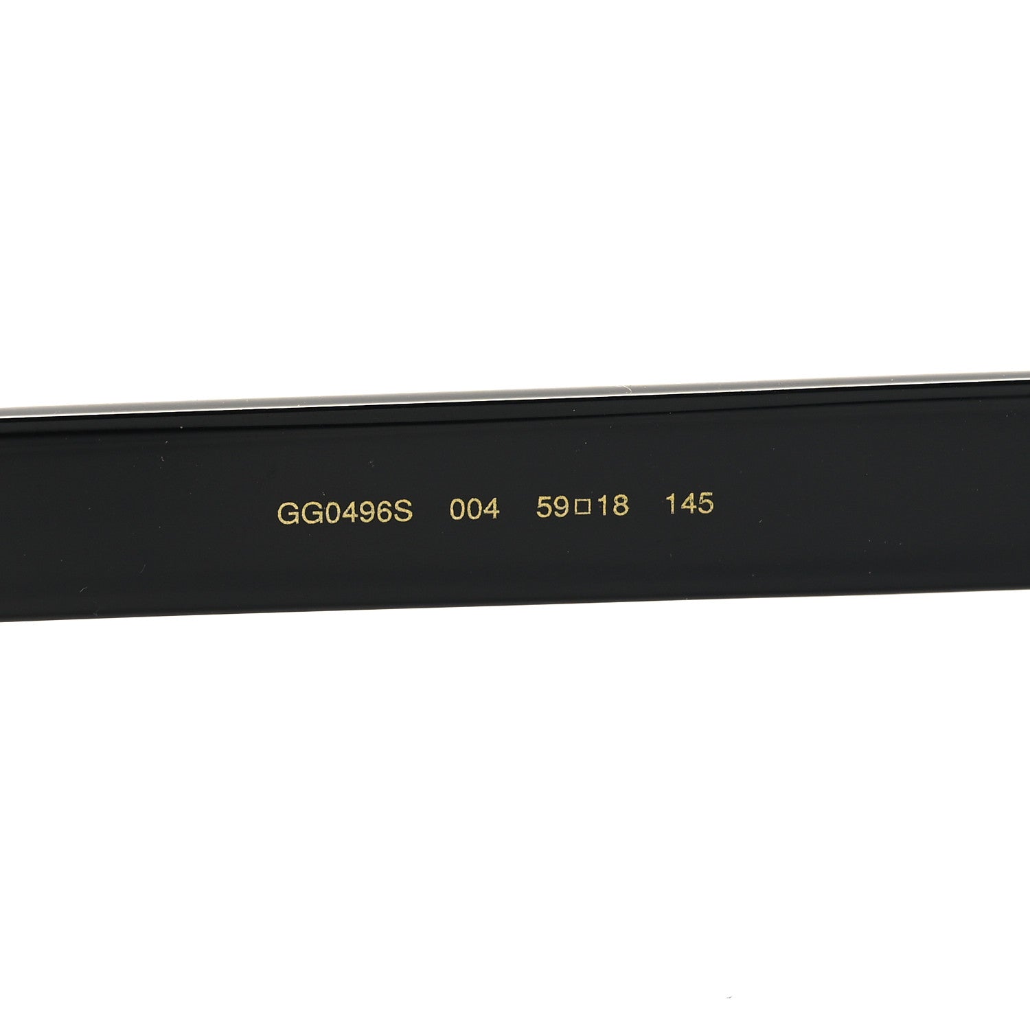 Gucci Acetate Geometric Crystal Sunglasses GG0496S Black 6 of 7