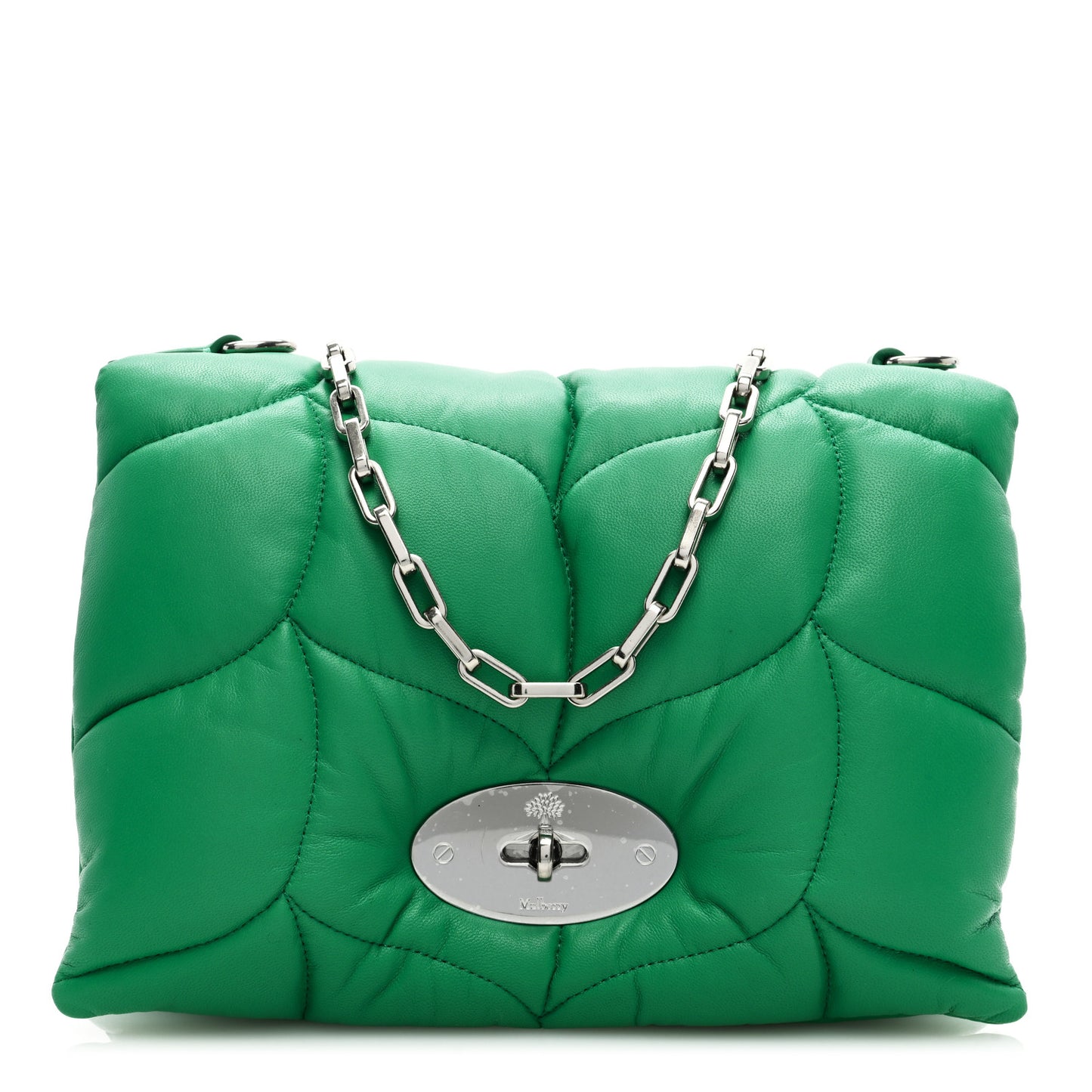 Nappa Pillow Quilted Little Softie Bag Lawn Green