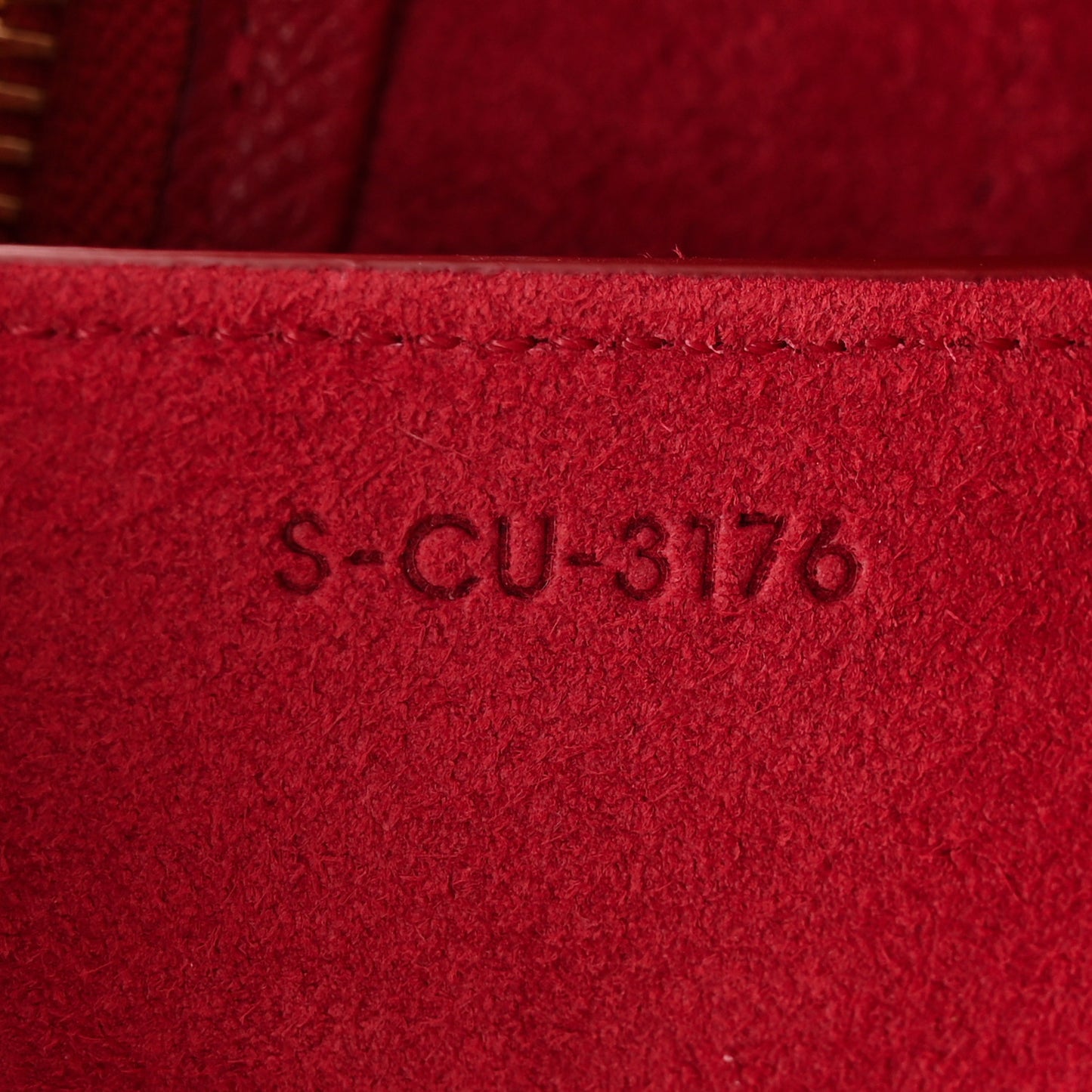 Baby Grained Calfskin Micro Belt Bag Coquelicot