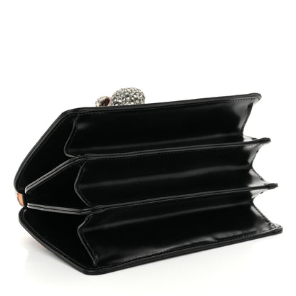 Gucci Calfskin Bamboo Mini Thiara Top Handle Bag Black 4 of 10