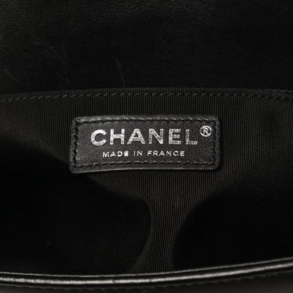 Chanel Lambskin Quilted Medium Boy Flap Black 6 of 13