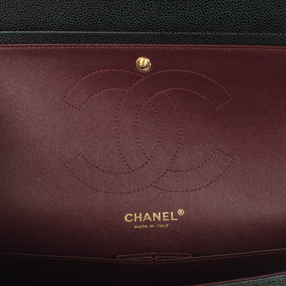 Chanel Caviar Quilted Jumbo Double Flap Black 7 of 8