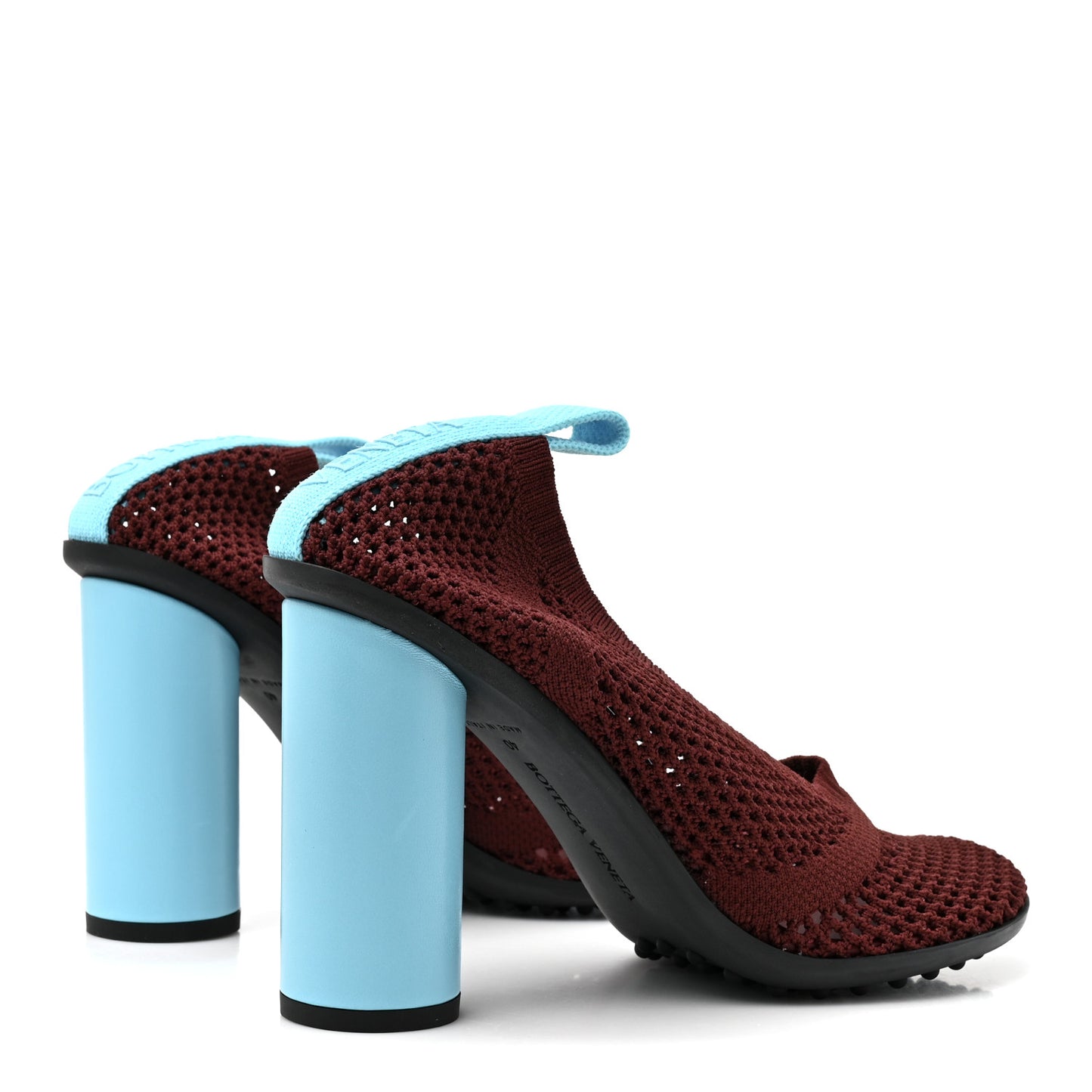 Cotton Knit Mesh Atomic Boots 40 Cherry Drip