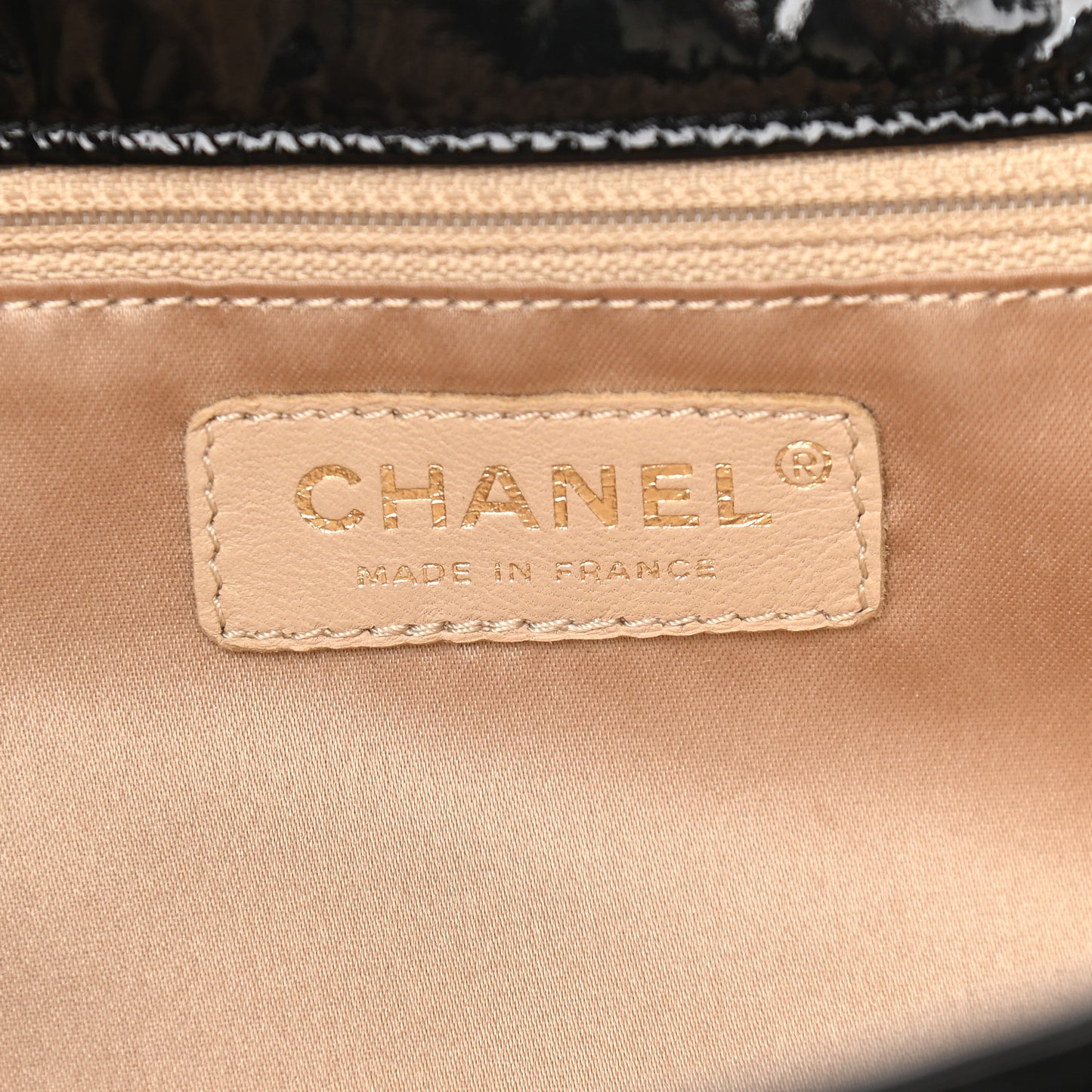 Vinyl Medium Rock and Chain Flap Black