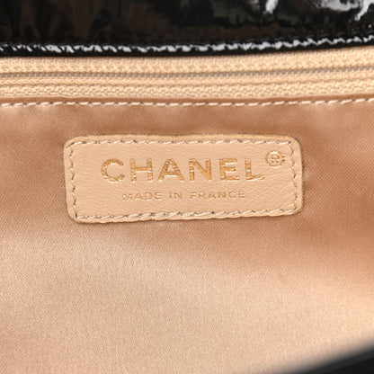 Chanel Vinyl Medium Rock and Chain Flap Black 6 of 9