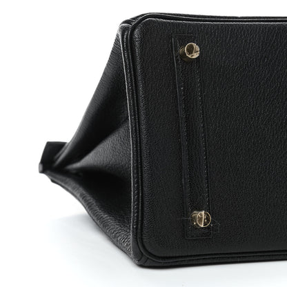 Hermes Chevre de Coromandel Birkin 30 Black 7 of 10