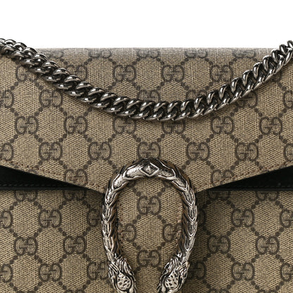 Gucci GG Supreme Monogram Small Dionysus Shoulder Bag Black 8 of 19