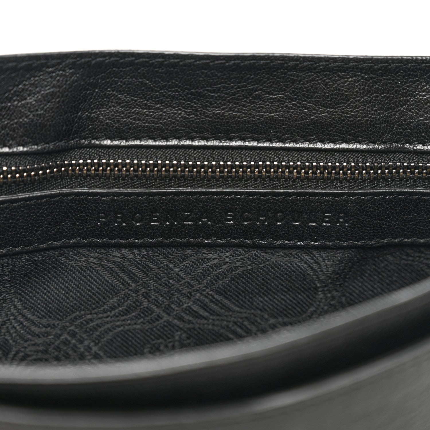 Proenza Schouler Lambskin PS1 Pochette Clutch Black 6 of 7