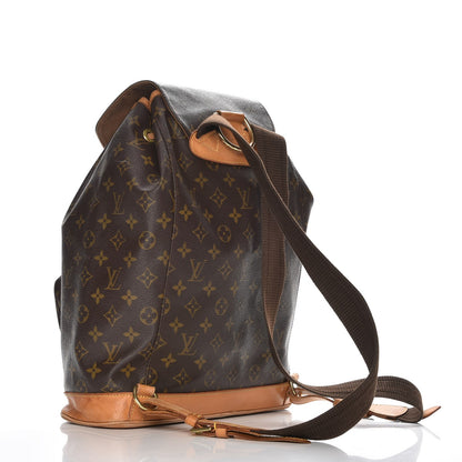 Louis Vuitton Monogram Montsouris GM Backpack 3 of 10