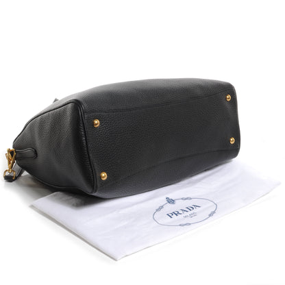 Prada Vitello Daino Shoulder Bag Nero Black 4 of 7