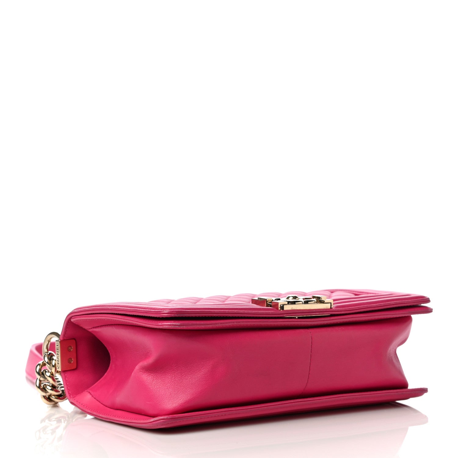 Chanel Lambskin Quilted Medium Boy Flap Pink 4 of 21