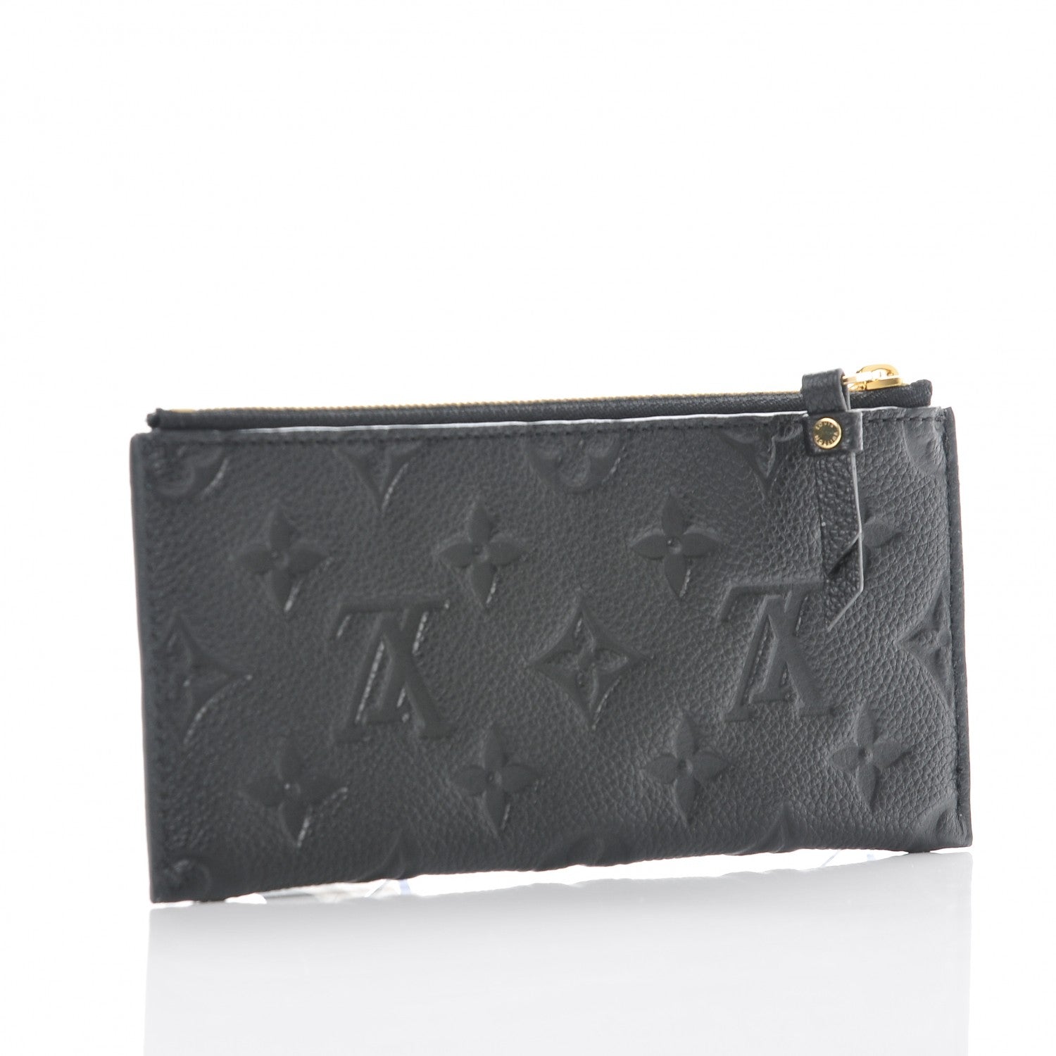 Louis Vuitton Empreinte Curieuse Wallet Zippered Insert Black 3 of 6