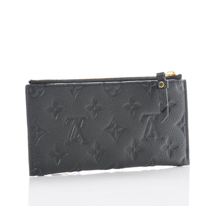 Louis Vuitton Empreinte Curieuse Wallet Zippered Insert Black 3 of 6