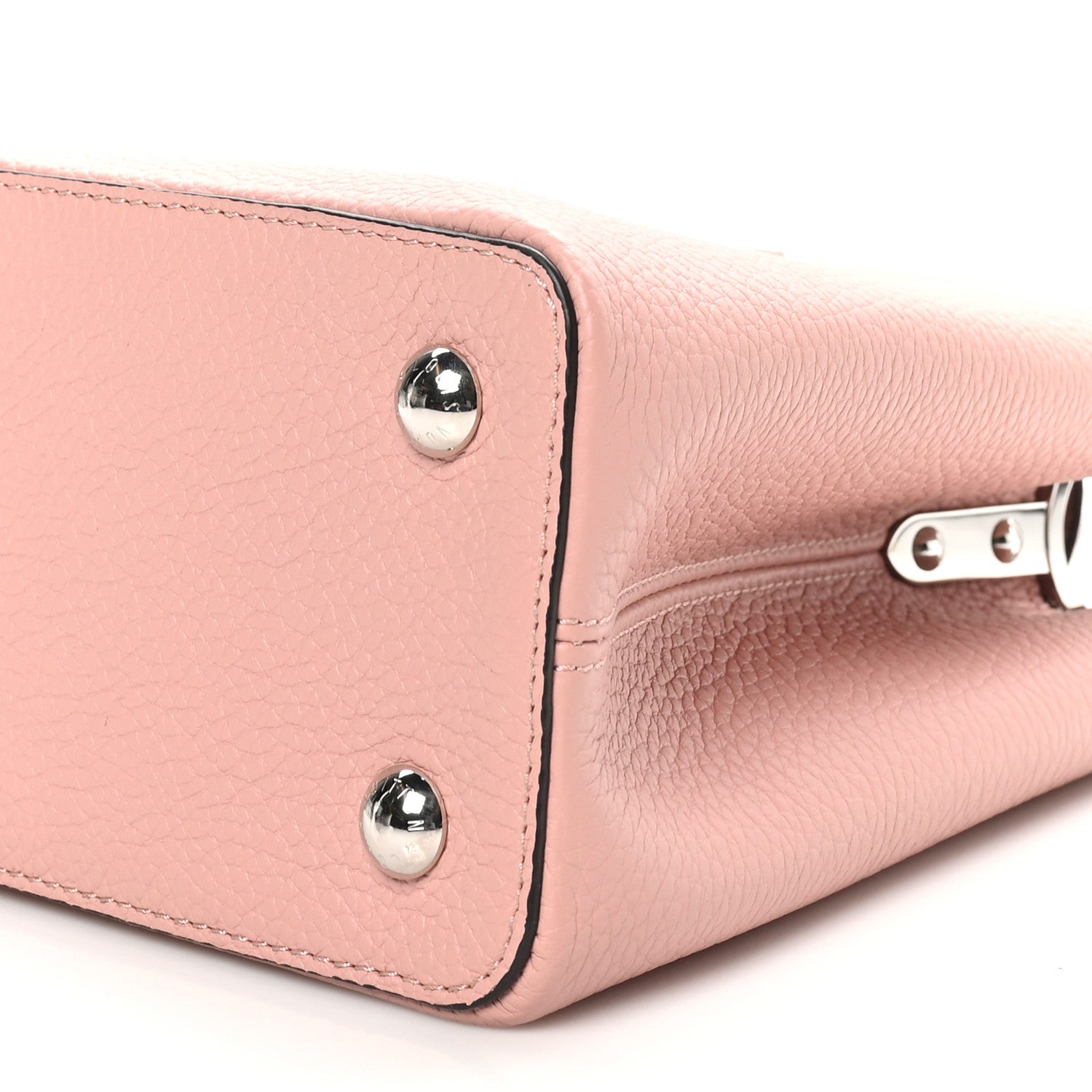 Louis Vuitton Taurillon Capucines PM Magnolia 9 of 9