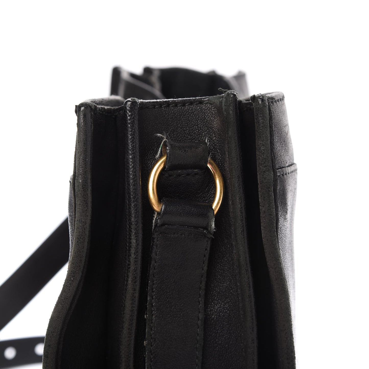 Sheepskin Medium Chyc Shoulder Bag Black