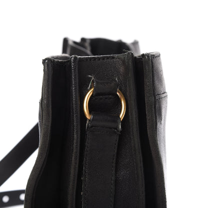 Saint Laurent Sheepskin Medium Chyc Shoulder Bag Black 12 of 15