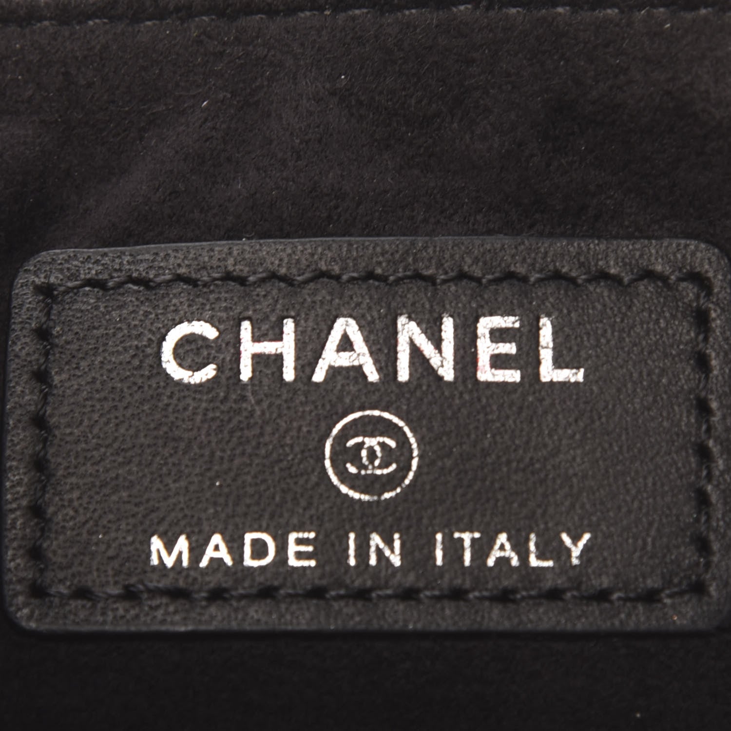 Chanel Patent Quilted Mini Phone Holder Clutch Black 6 of 7
