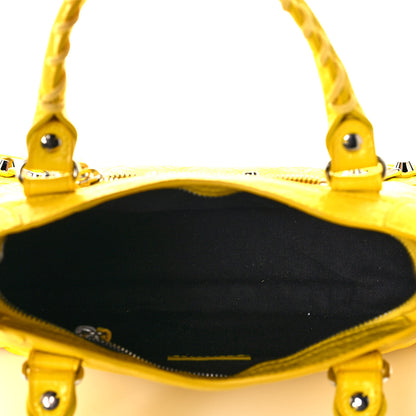 Balenciaga Agneau Classic Hardware Mini City Jaune Soleil 6 of 14