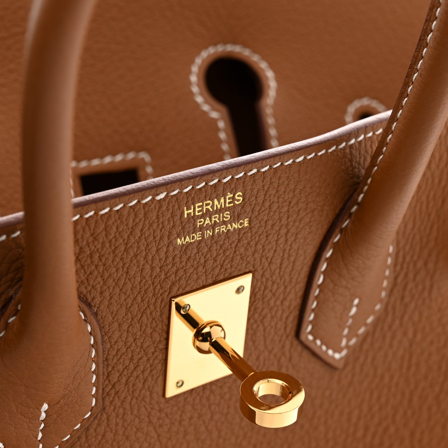 Hermes Togo Birkin 25 Gold 6 of 11