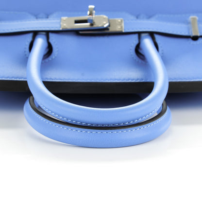 Hermes Swift Birkin 25 Bleu Paradis 12 of 24