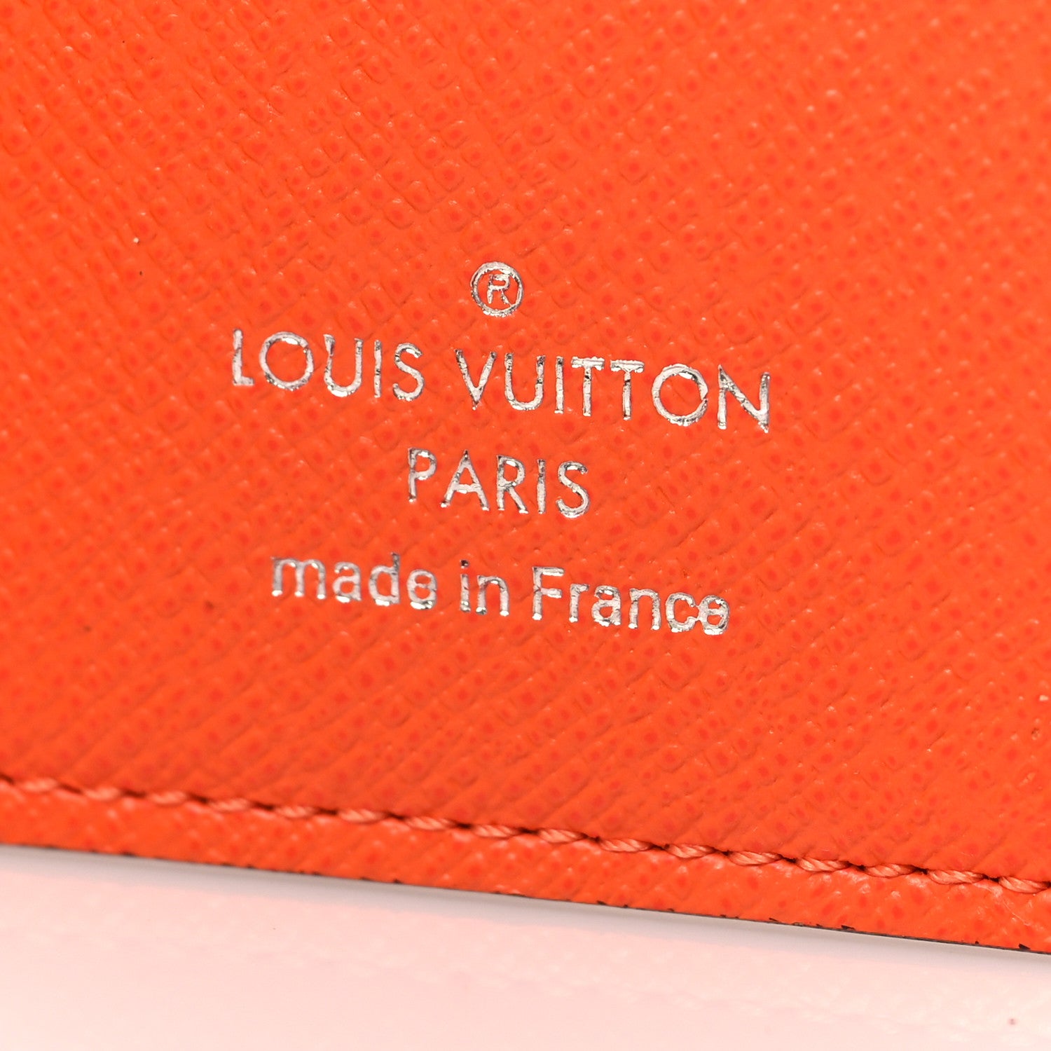 Louis Vuitton Taigarama Brazza Wallet NM Orange 6 of 6