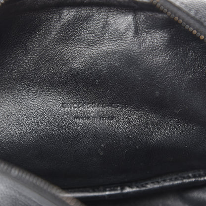 Saint Laurent Grain De Poudre Matelasse Monogram Mini Lou Camera Bag Black 6 of 10