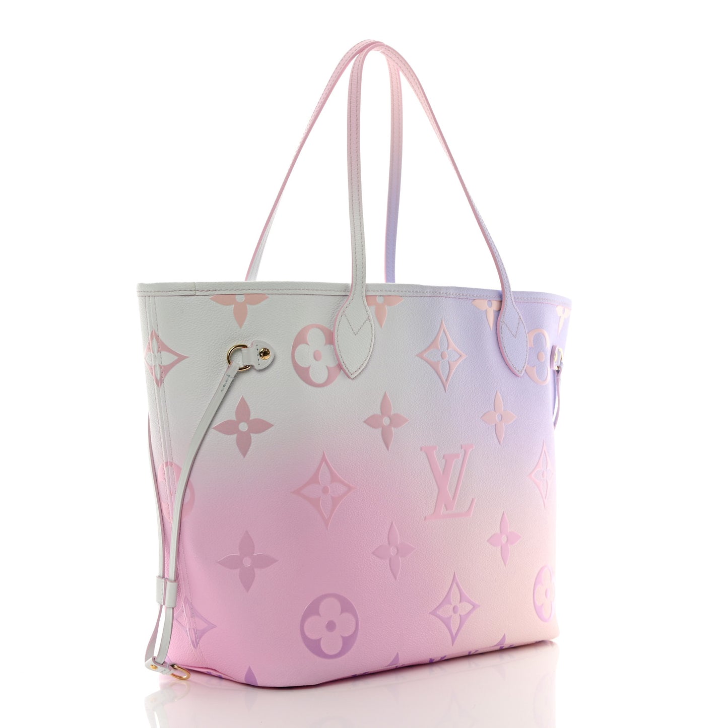 Monogram Giant Spring In The City Neverfull MM Sunrise Pastel