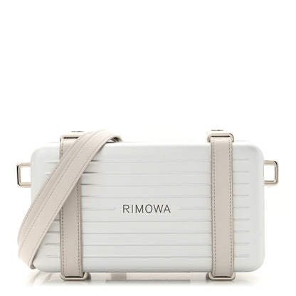 Christian Dior X RIMOWA Aluminum Personal Clutch On Strap Silver 1 of 12
