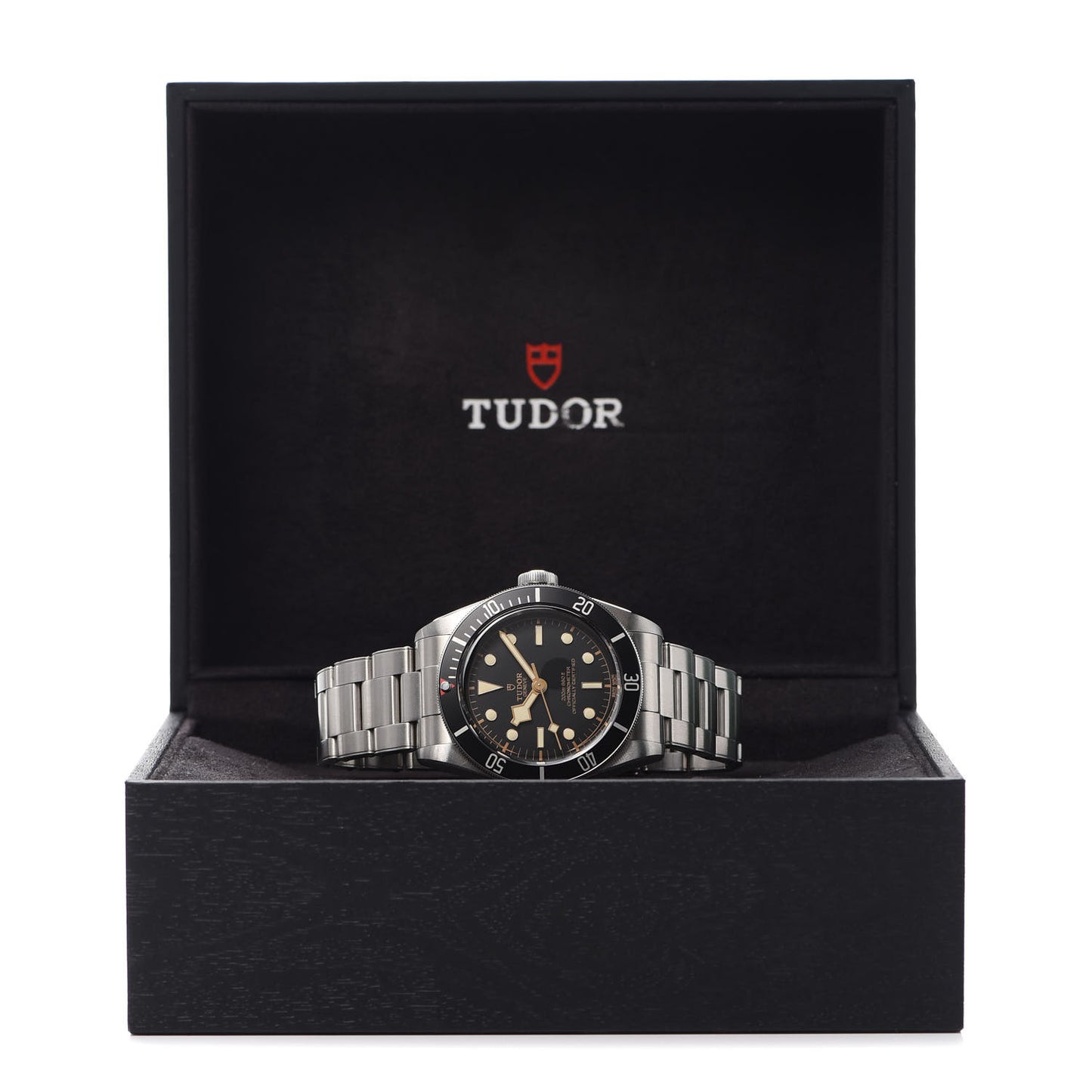 Stainless Steel 41mm Black Bay Automatic Watch Black 79230N