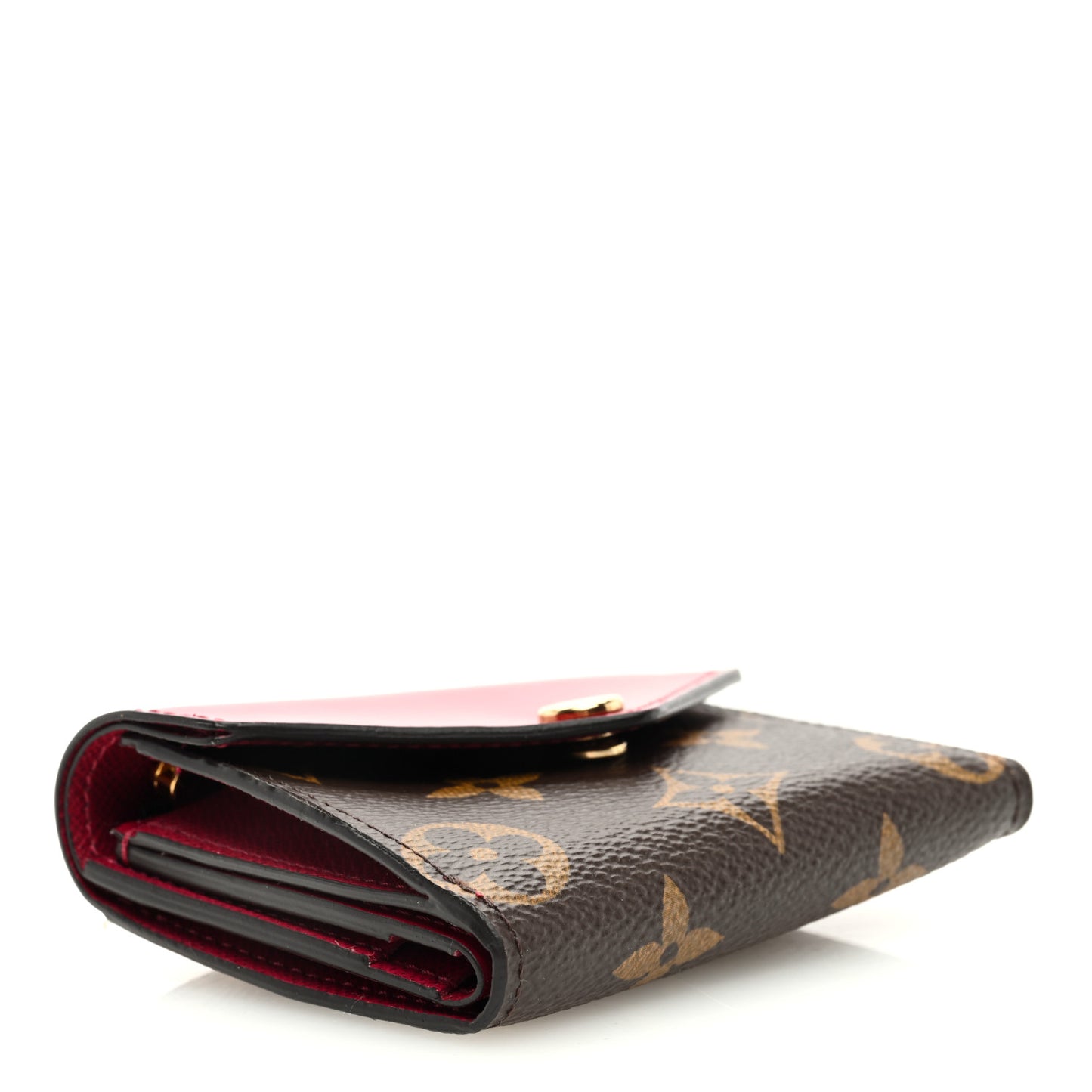 Monogram Zoe Wallet Fuchsia