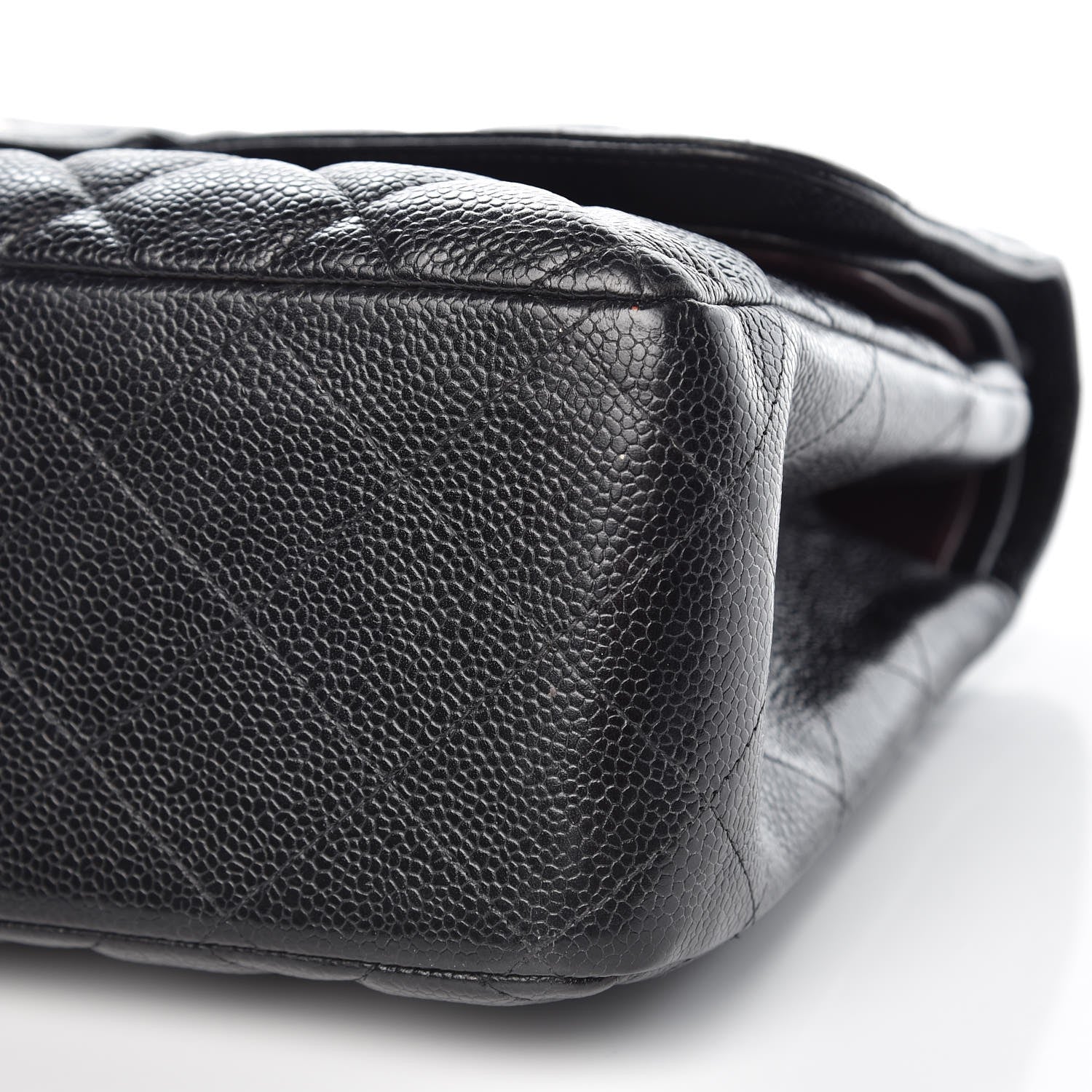 Chanel Caviar Quilted Jumbo Double Flap Black 11 of 11