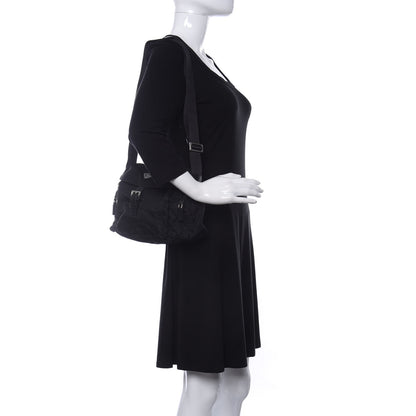 Prada Nylon Vela Messenger Black 2 of 10