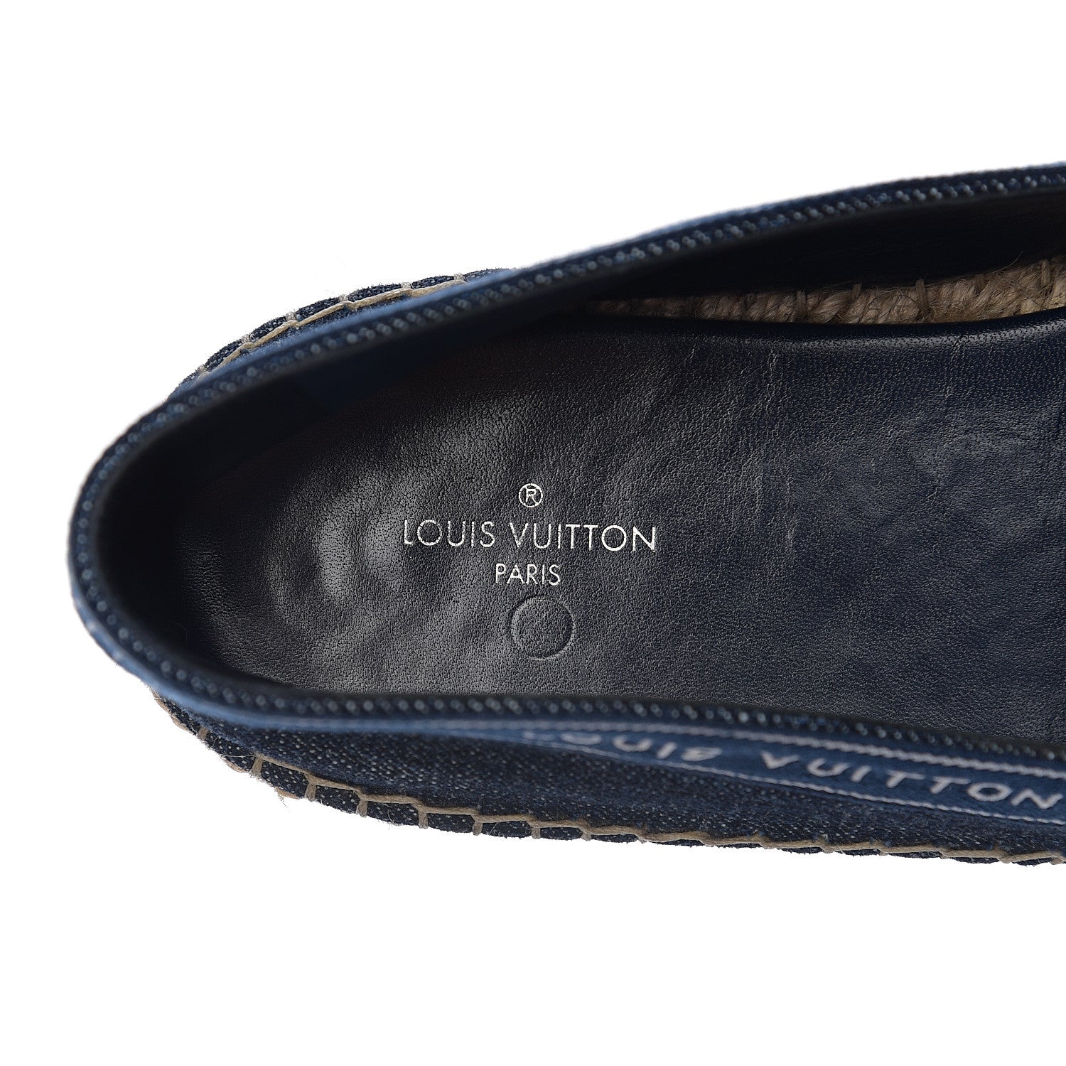 Louis Vuitton Denim Croisiere Espadrille 38 Marine 10 of 11
