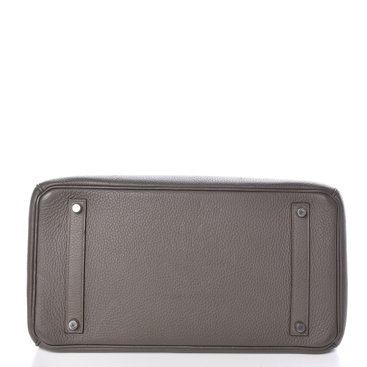 Hermes Taurillon Clemence Birkin 35 Taupe 5 of 33