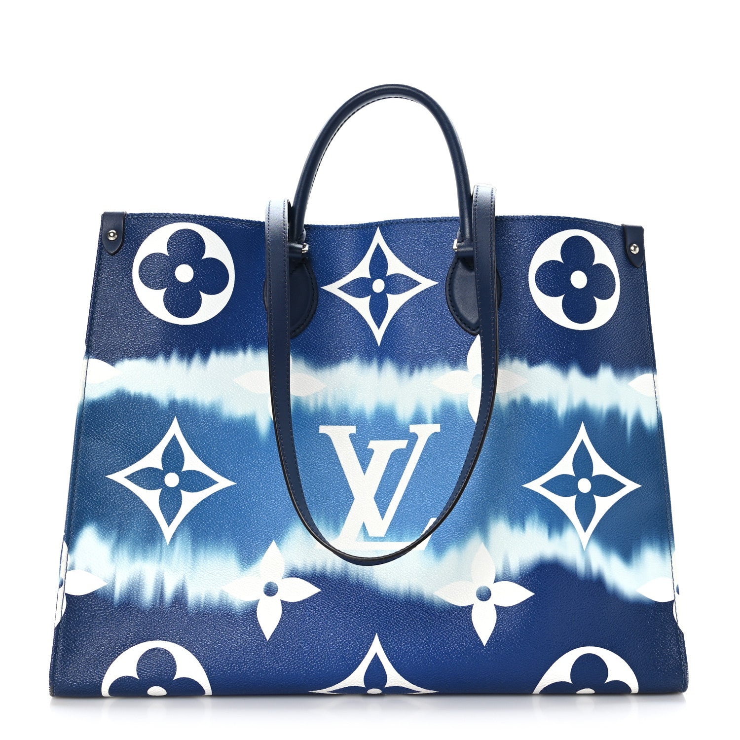 Louis Vuitton Monogram Escale Onthego GM Blue 1 of 8