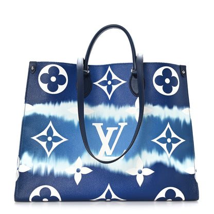 Louis Vuitton Monogram Escale Onthego GM Blue 1 of 8