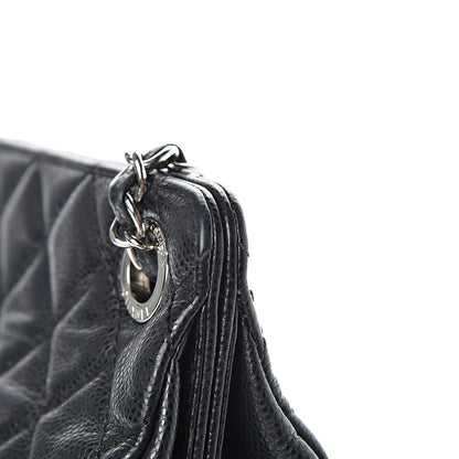 Chanel Caviar Quilted Timeless CC Shopping Tote Black 13 of 16