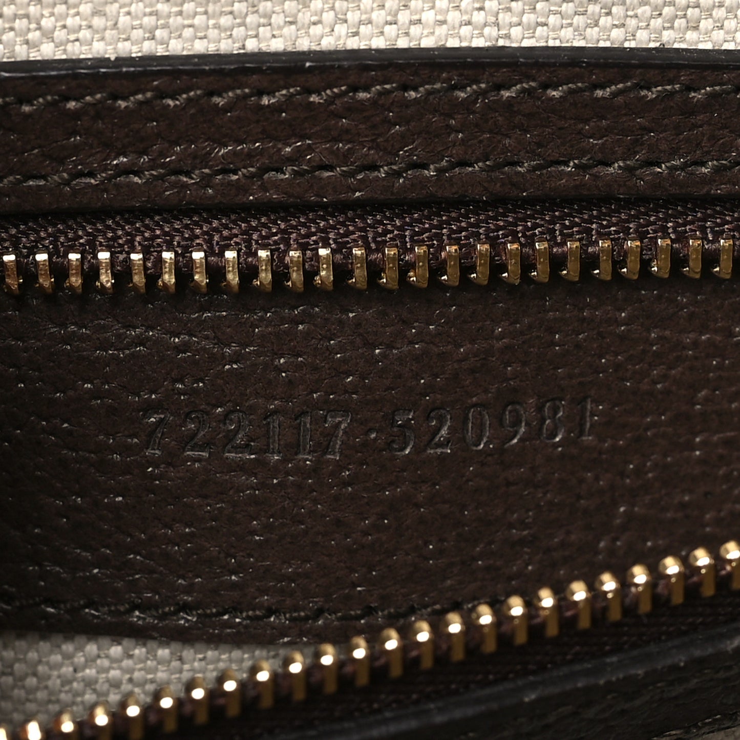 GG Supreme Monogram Textured Dollar Calfskin Web Studded Mini Ophidia Flap Shoulder Bag Beige Ebony New Acero