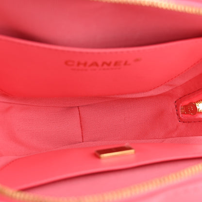 Chanel Lambskin Quilted CC In Love Heart Bag Pink 5 of 11