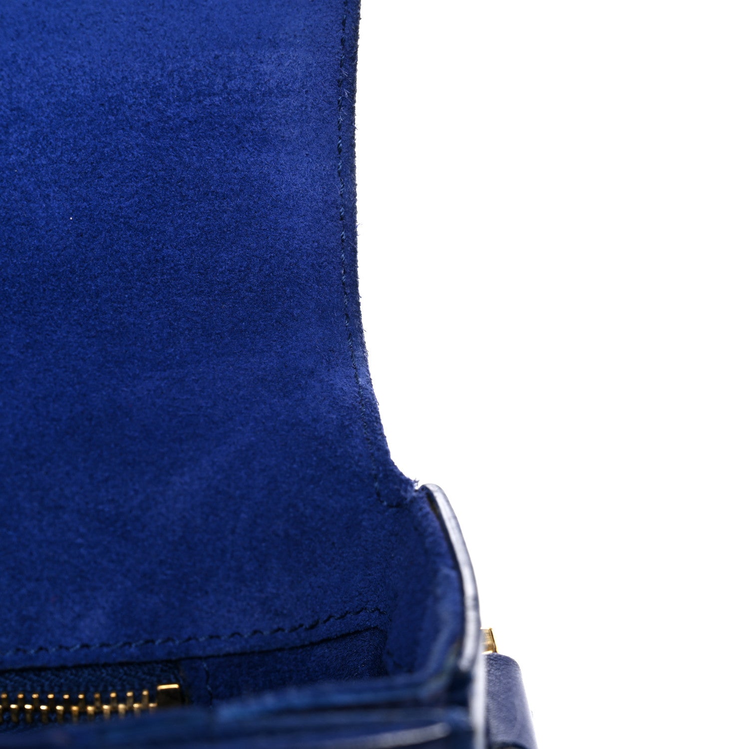 Saint Laurent Calfskin Classic Y Satchel Royal Blue 11 of 17