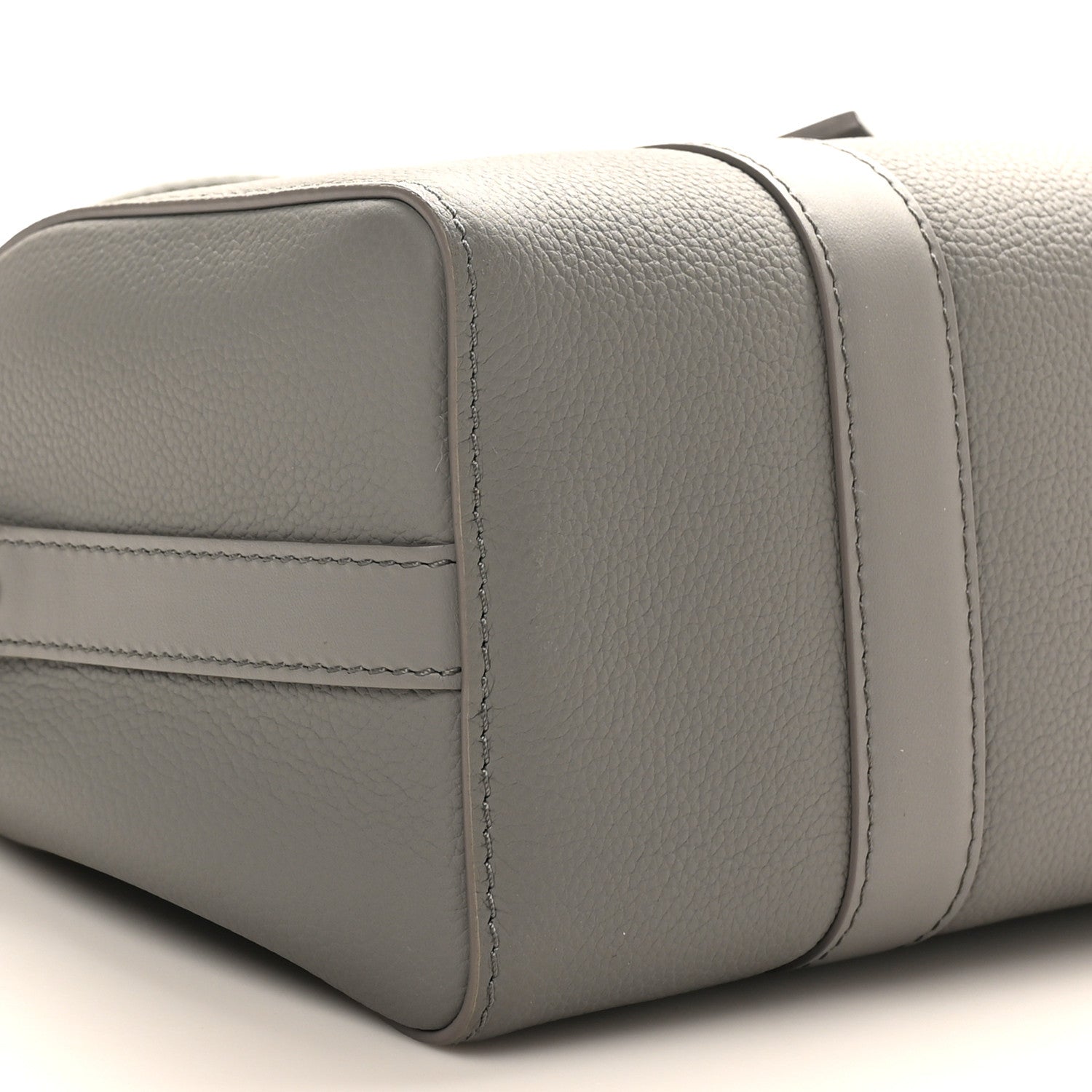 Louis Vuitton Grained Calfskin Aerogram City Keepall Gris 7 of 8